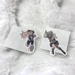 僕のヒーローアカデミアステッカー　麗日お茶子　トガヒミコ