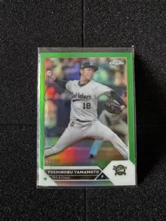 【初版！】topps 2021 npb ベースカード 山本由伸 3枚セット 2021 topps chrome npb 山本由伸 150枚 など3枚セット - メルカリ