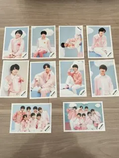 なにわ男子　写真セット　西畑　大西　長尾　道枝　大橋　藤原初心LOVE