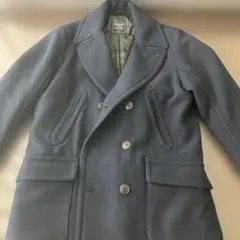 Abercrombie & Fitch ネイビー ダブルブレストピーコート S