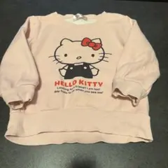 HELLO KITTY トレーナー 95 ピンク