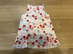bebe 花柄ノースリーブワンピース 95cm べべ 日本製 女の子 キッズ
