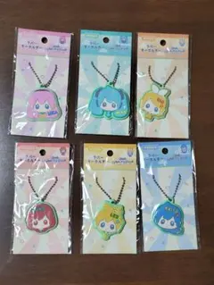 【初音ミク】 ラバーキーホルダー セット