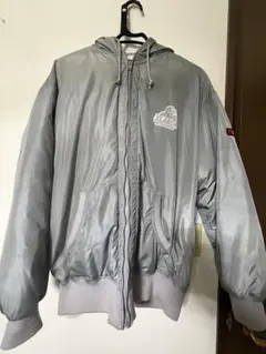 XLARGE シルバー ナイロンジャケット