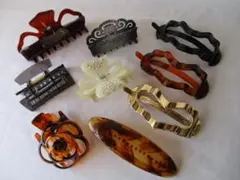 9点セット　ヘアアクセサリー　クリップ　ヘアピン　髪留め　髪飾り　まとめ売り