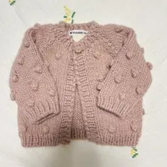 未使用THE BLUEBERRY HILL ポップコーンカーディガン　ポンポン