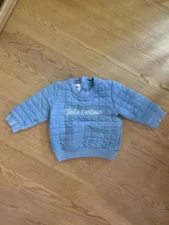 プチバトー　キルティング トレーナー　12m 74cm 70〜80cm相当