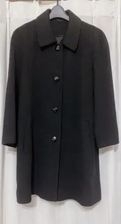 【美品】カシミヤ100% レディースコート Fサイズ ブラック