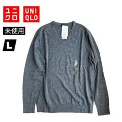 ユニクロ　Ｖネック　セーター　L
