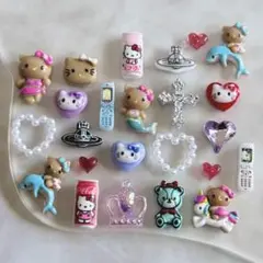【 新品 】大人気❣️ 日焼けキティ ギャルキティ 平成ネイル ネイルパーツ