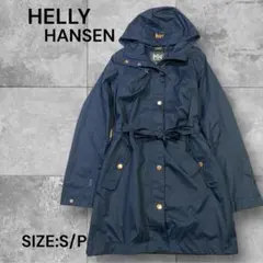 e1134☆HELLY HANSENヘリーハンセンフード付きジャケットS/P