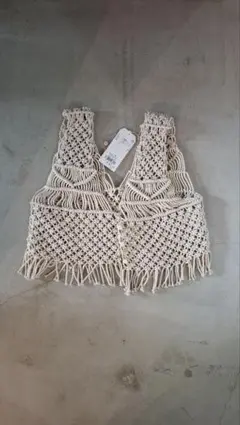 Bob　マクラメベスト