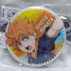 ハイキュー!！ ラメグリッター缶バッジ 日向翔陽 ガチャ