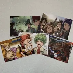 僕のヒーローアカデミア　ポストカード5枚セット　最強ジャンプ付録