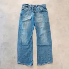 リーバイス エンジニアード ジーンズ W36 00s 青 古着 立体 18588