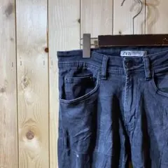 SS1806 ZARA ザラ ブラック デニム ジーンズ スキニー