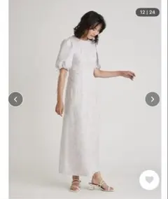 FRAY.I.D フラワージャガードワンピース