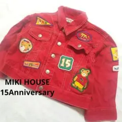 レトロ オールド ミキハウス 15周年 ワッペン ジャケット 100cm
