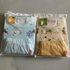 新品　ユニクロ　ムーミン　半袖　ドライ　パジャマ　上下　110