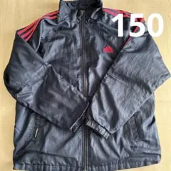 adidas キッズ　ナイロン　ウインドブレーカー　150