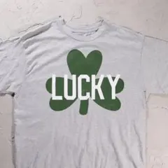 MICHELS Tシャツ LUCKY 四葉のクローバー