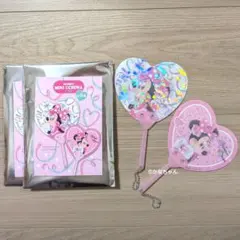 ミニー シークレットコレクション ミニうちわ 2枚