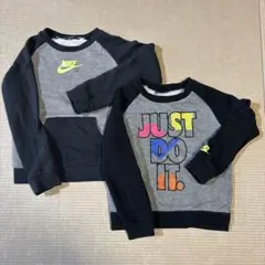 NIKE ナイキ　トレーナー 2点セット 100cm&90cm