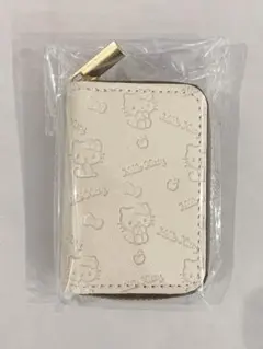 ハローキティ 型押しマルチケース ベージュ
