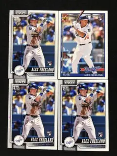 アレックス・フリーランド RC ルーキー 4枚 ドジャース Topps MLB