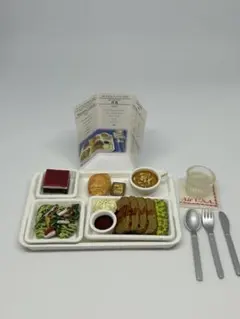 リーメント ぷちサンプル 機内食 Air U.S.A.