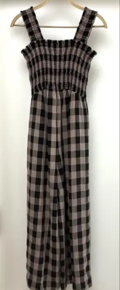 REDYAZEL　オールインワンパンツ　チェック
