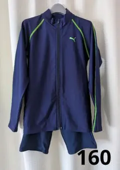 【160セット】水着PUMAラッシュガード スイムパンツ　ネイビー
