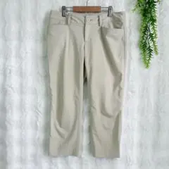 【クードシャンス】パンツ/ストレッチ/38/ベージュ/美シルエットのサムネイル
