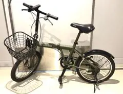 新品 自転車 クロスバイク 緑 24インチ 7段変速 3月1日大阪市内