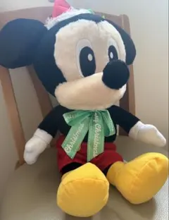 ミッキーマウス クリスマス　ぬいぐるみ　大きめ