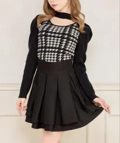 apres jour ハイウエストフレアスカパン XL