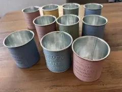 りりり サバ缶 リメ缶 リメイク缶 リメ鉢 ハンドメイド 3個 NO.038