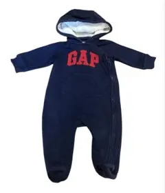 babyGap フード付きロンパース ネイビー【size65】