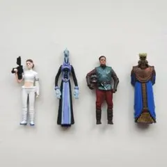 ペプシ スターウォーズ ボトルキャップコレクション 4体 台座なし