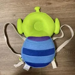 ディズニー　ごっつん防止リュック　リトルグリーメン　メッシュ