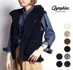 ジムフレックスベスト ネイビー（くるみボタン）