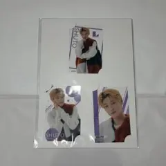 EBiDANくじ E賞 ビジュアルクリアカード Lienel 芳賀柊斗