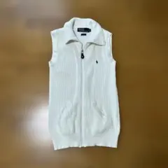 Polo by Ralph Lauren ホワイト ベスト L