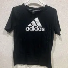 adidas 黒 Tシャツ サイズ140