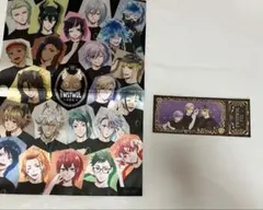 ツイステ　ツイステフェス　特典　ポムフィオーレ　箔押しカード　セブンネット