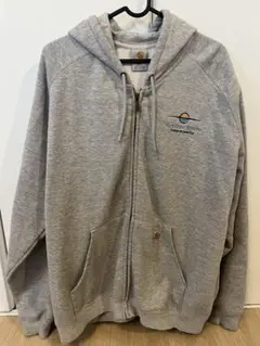 Carhartt グレー ジップアップパーカーのサムネイル