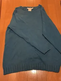 Max Mara マックスマーラ　薄手 サマーニット　ターコイズブルーのサムネイル