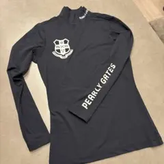 PEARLY GATES ネイビー ハイネックシャツ