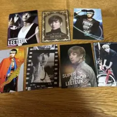 Super Junior 利特 寫真卡6張+磁鐵1個套組