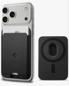 Spigen MagSafe対応 カードケース ブラック　シュピゲン